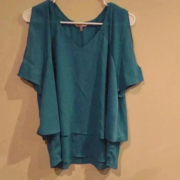 Juicy Couture Tops - Juicy Couture women's teal green blouse size‎ large